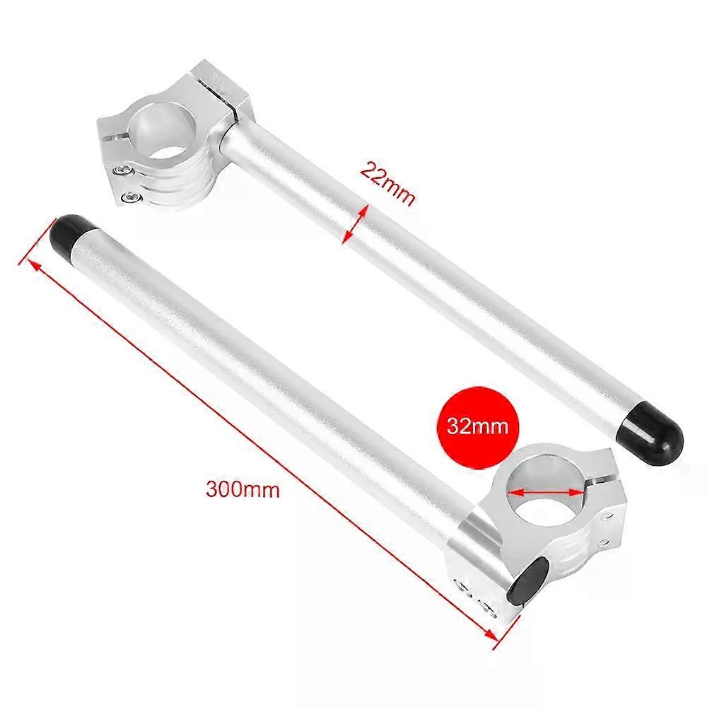 Motorcycle Universal Handlebar Aluminum Riser Rised Adjustable CNC Handlebar Clip-Ons Fork Handle Bars Clip Ons