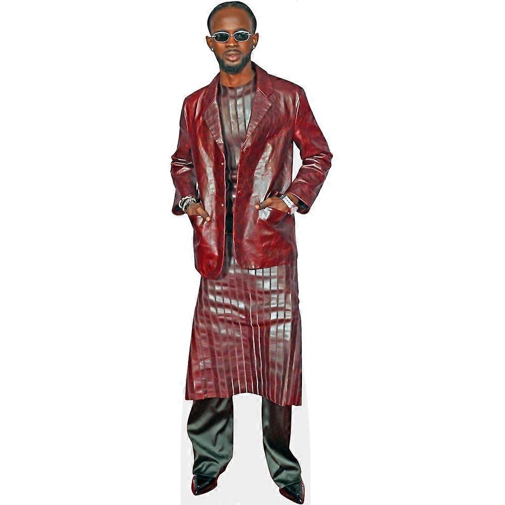 Mohammed Frimpong (Leather Outfit) Cardboard Cutout (lifesize OR mini size). Standee. Stand Up.