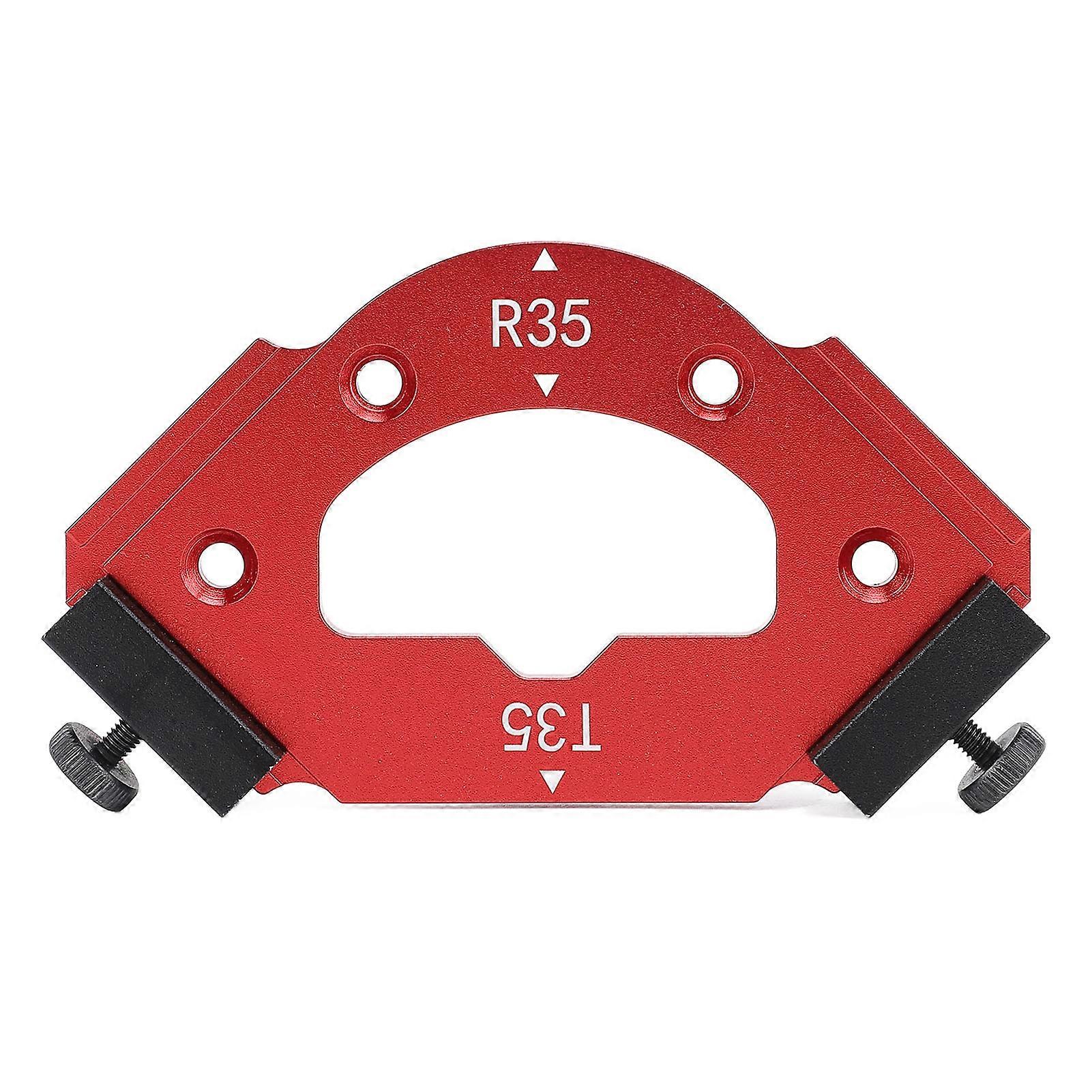 Corner Template R35 T35 Inner Outer Corner Radius Jig Router Template for Woodworking