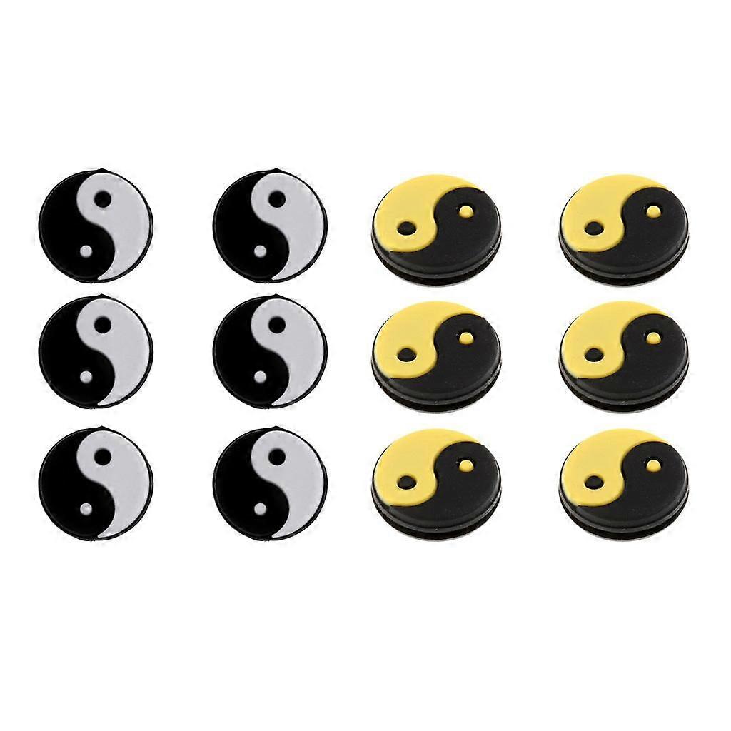 12Pcs Tennis String Shock Damping Racquet Vibration Shock Absorbers