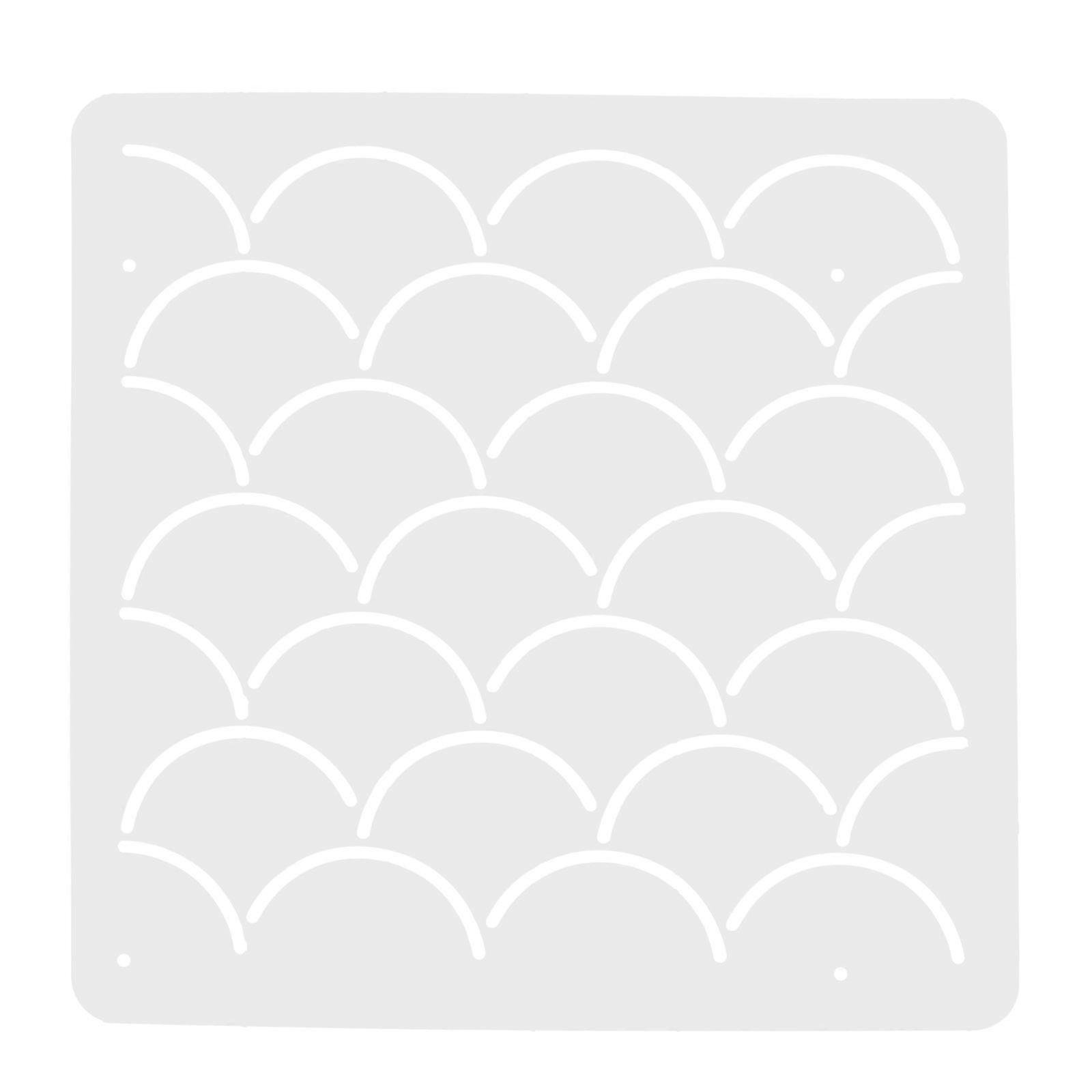 Plastic Quilting Template Patchwork Embroidery Template DIY Sewing Tool