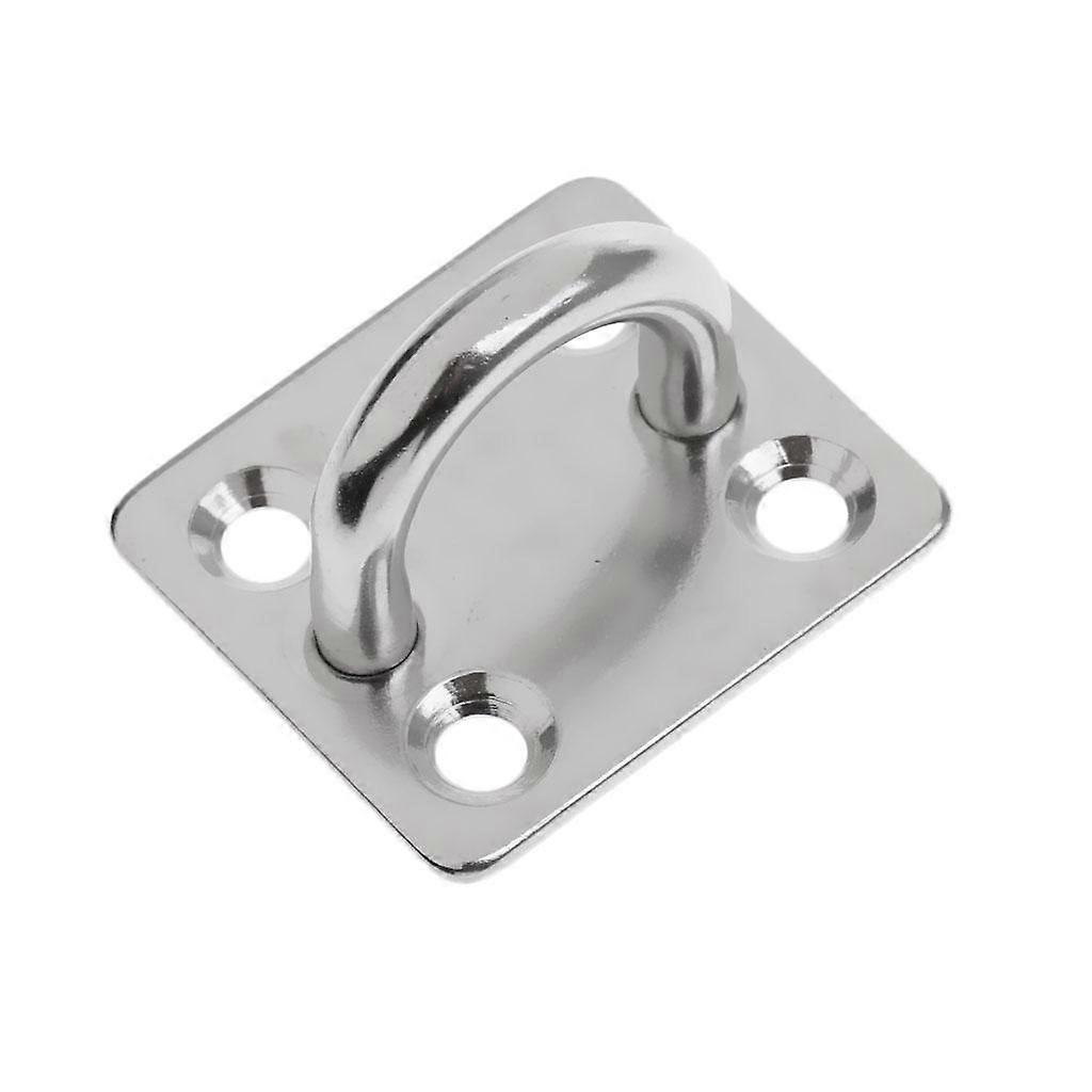 Marine Grade Stainless Pad Eye Plate Shade Sail Boat Fixing 5mm