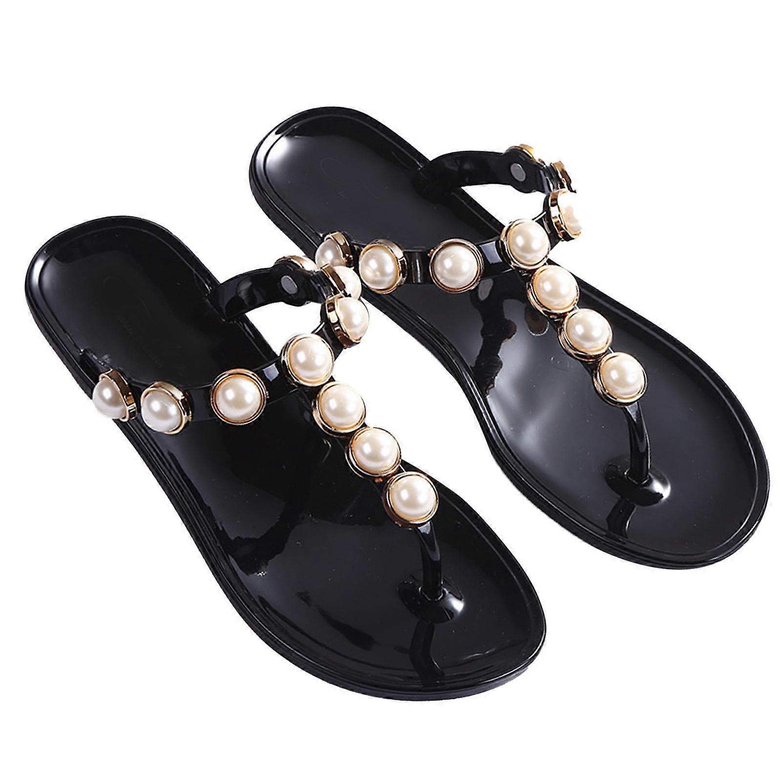 Women Flip Flops Prevent Slip Lightweight Fashionable Lady Summer Slippers for Beach Indoor Outdoor