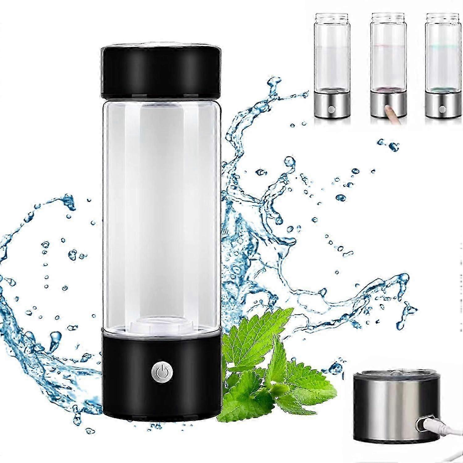 Bottiglia d'acqua all'idrogeno, generatore d'acqua all'idrogeno ricaricabile, macchina ionizzatore d'acqua all'idrogeno portatile per viaggi in ufficio a casa