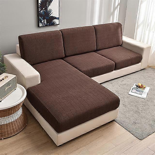 Jacquard Sofa Seat Cushion Cover Stretch Soft Couch Seat Cushion Cover Sofa Slipcover Furniture Protector For Living Room Decor