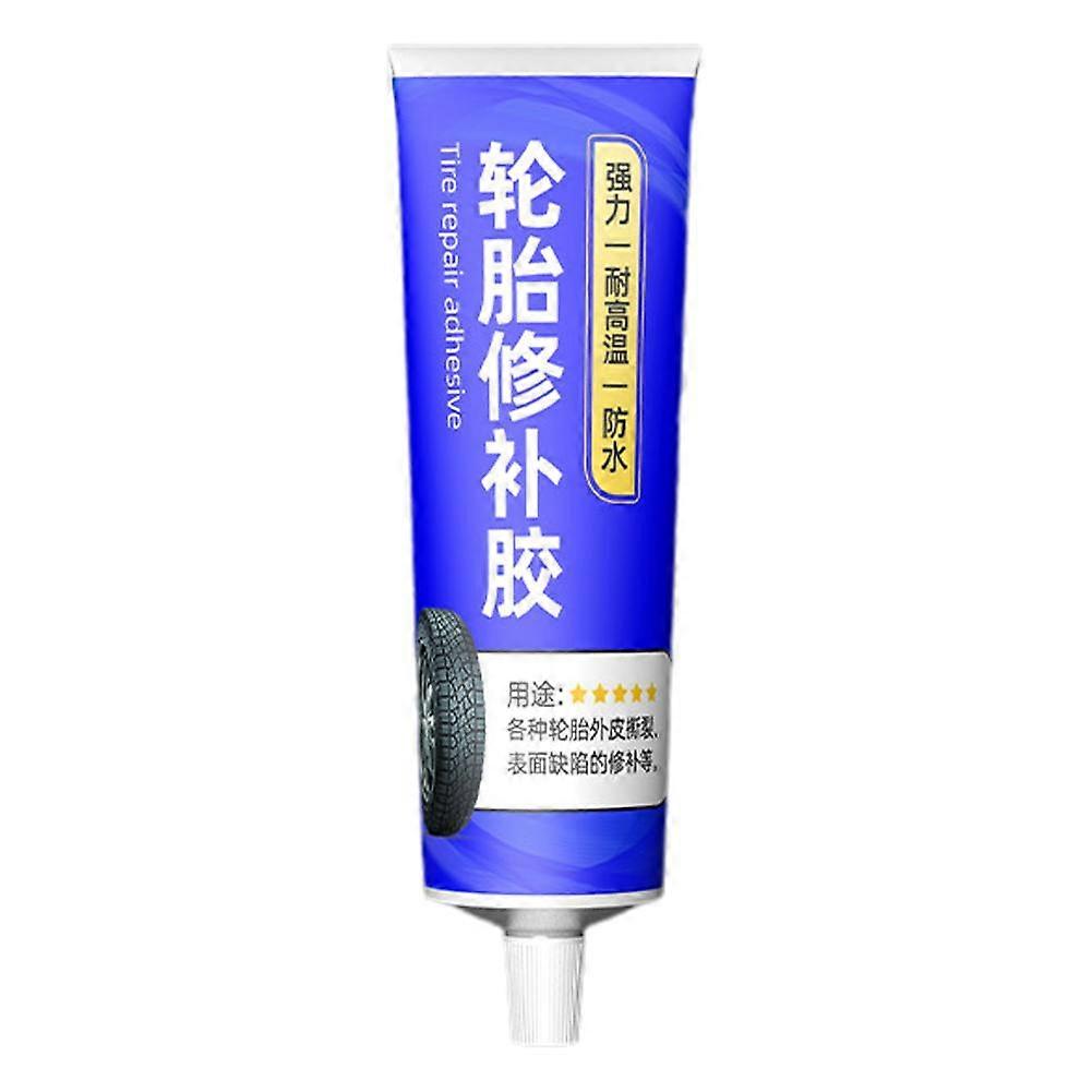 50ml καθολική κόλλα επισκευής ελαστικών αυτοκινήτων μαύρη μαλακή λαστιχένια κόλλα επισκευής σφραγίδων