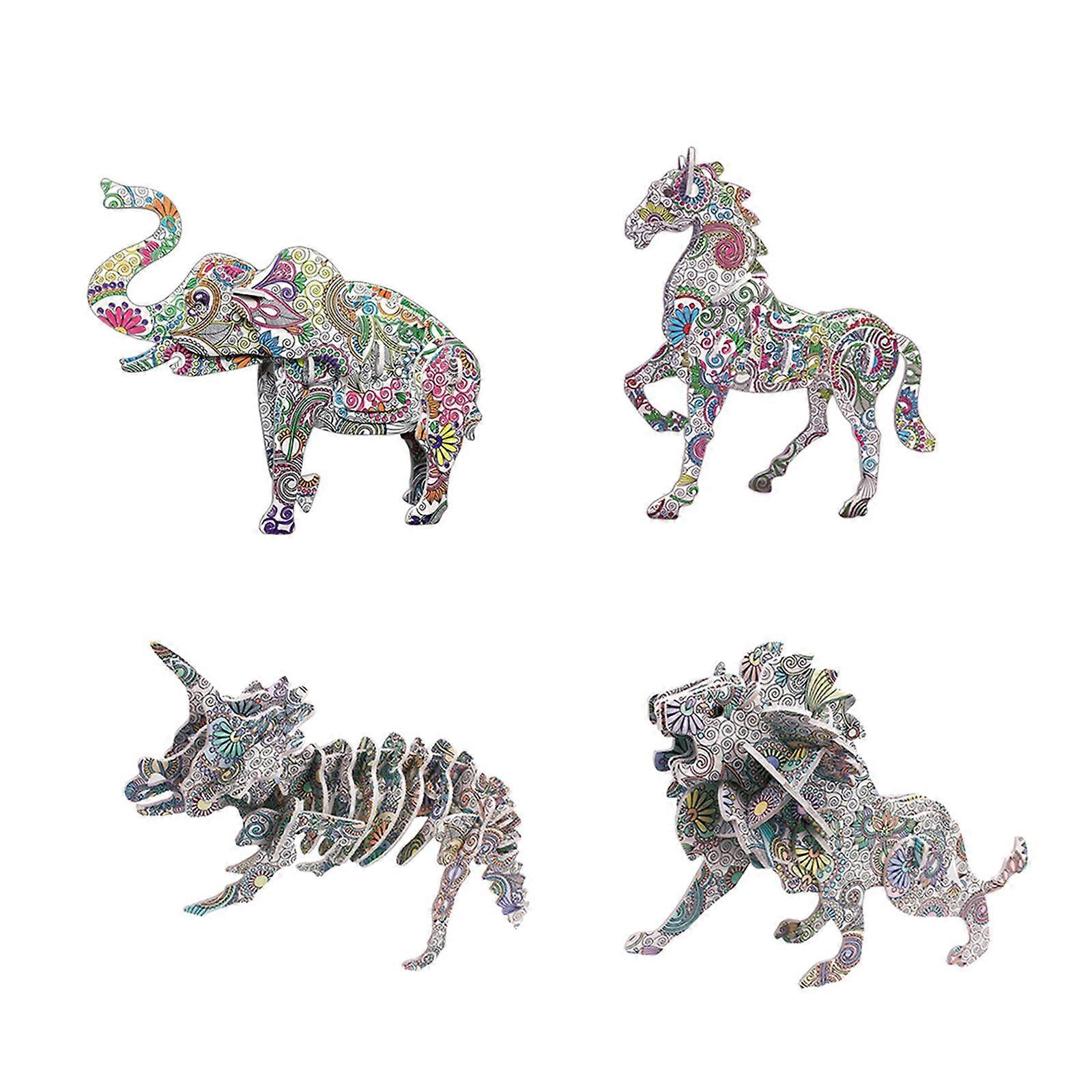 3D Coloring Puzzle Coloring Educational for A