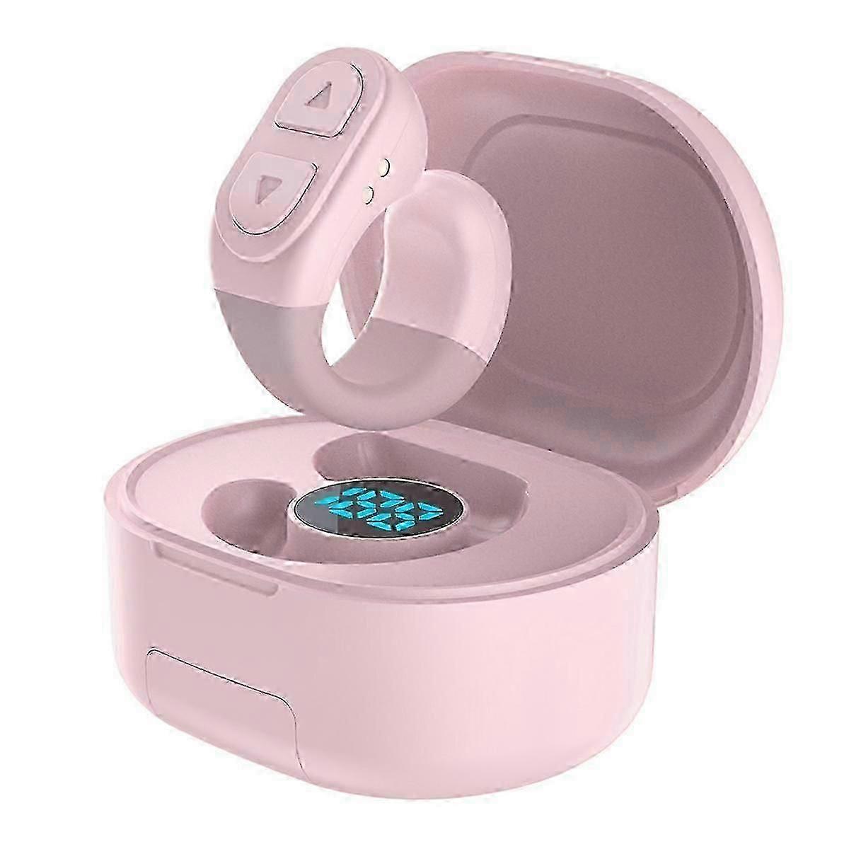 Scrolling Ring Remote Bluetooth Page Turner Clicker with Digital Charging Case for IOS Android Phon