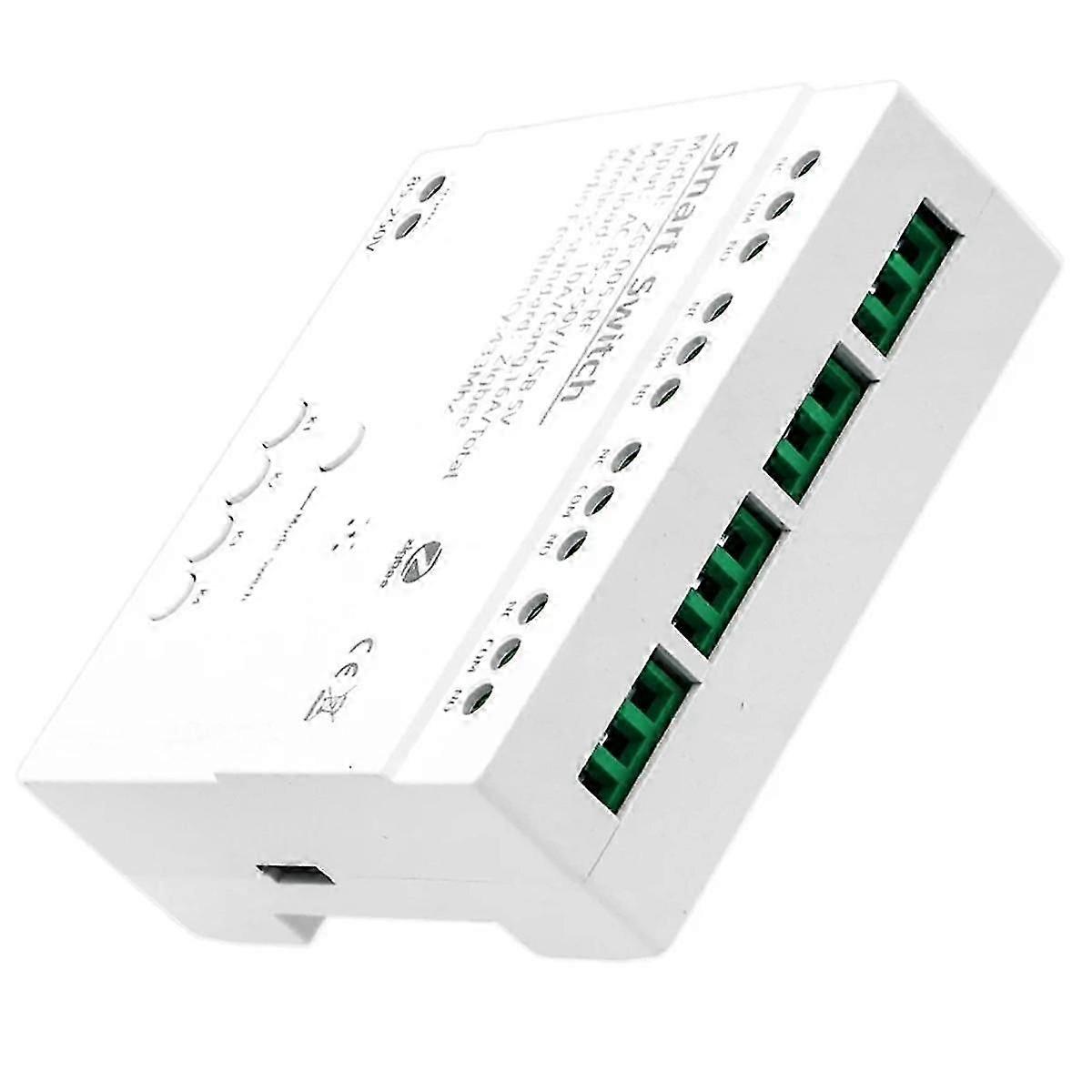 4 Channels Tuya ZigBee Smart Switch Module RF433 Smart Home Automation DIY Breaker Wireless Relay V JN