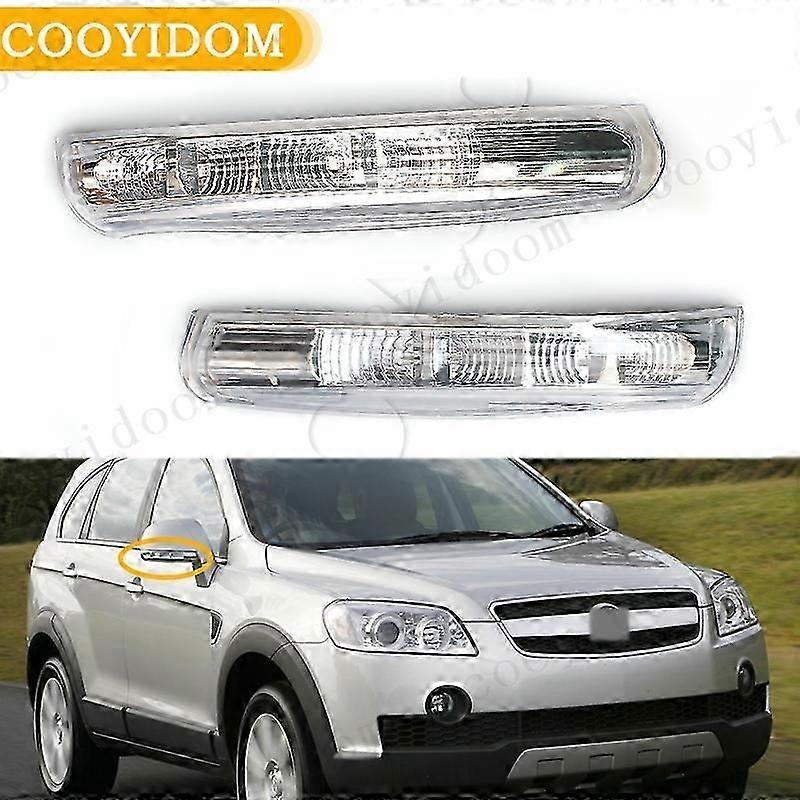 Be suitable for COOYIDOM Car Rear View Side Mirror Turn Signal Light Lamp For Chevrolet Captiva 2007-2016 2008 2009 2010 2011 2012 2013 2014