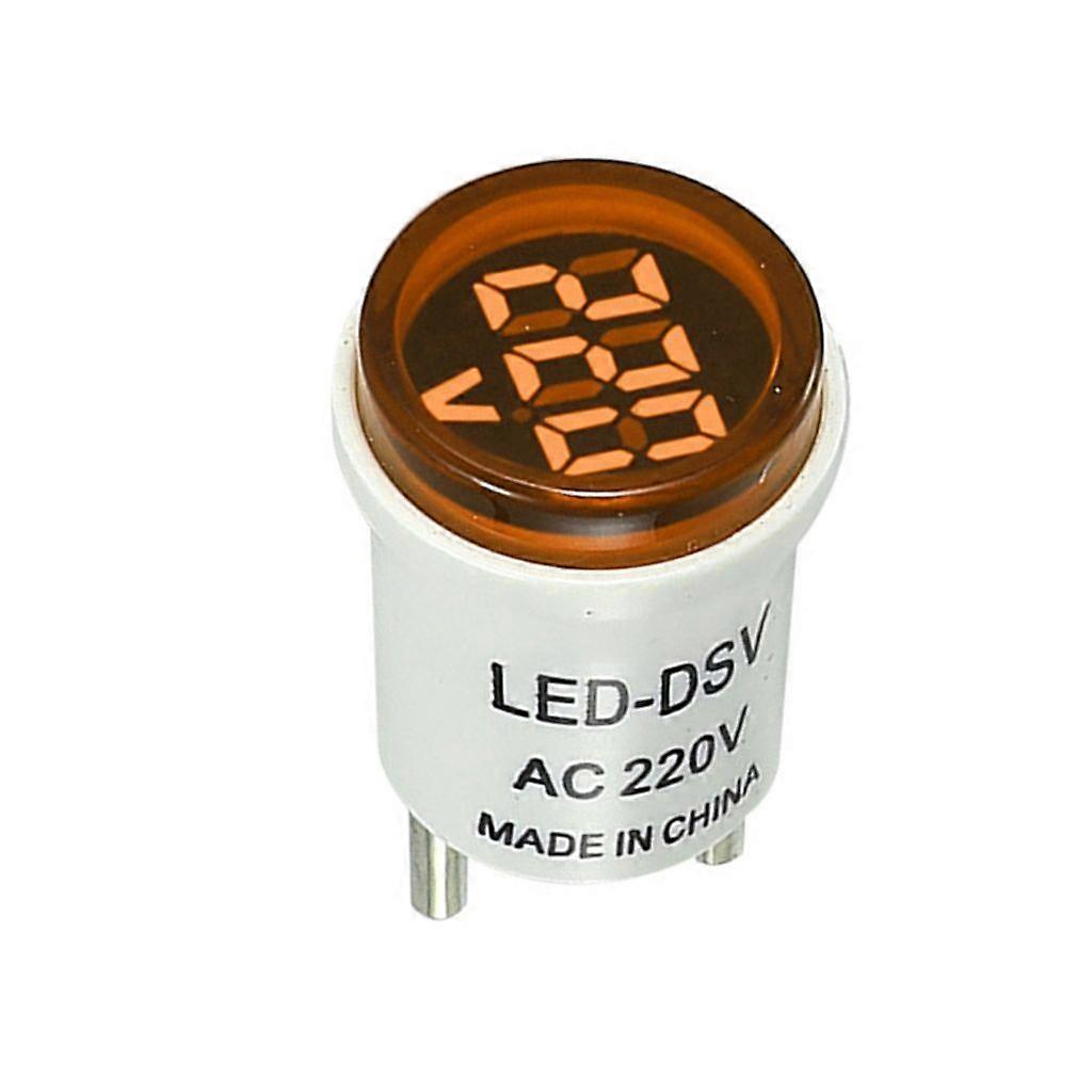 AC220V Voltmeter Digital Display Voltage Meter Voltage Indicator Monitors