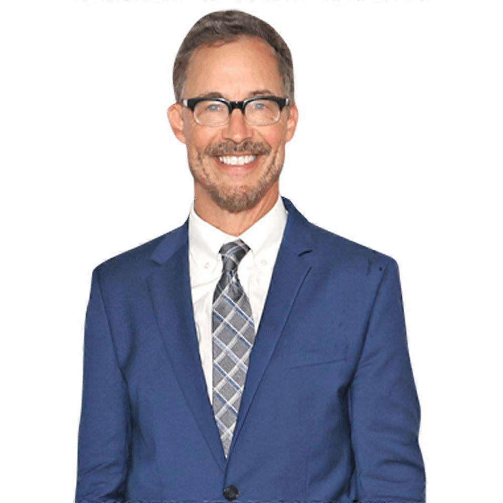 Tom Cavanagh (Blauer Anzug) Halbkörper Buddy Ausschnitt