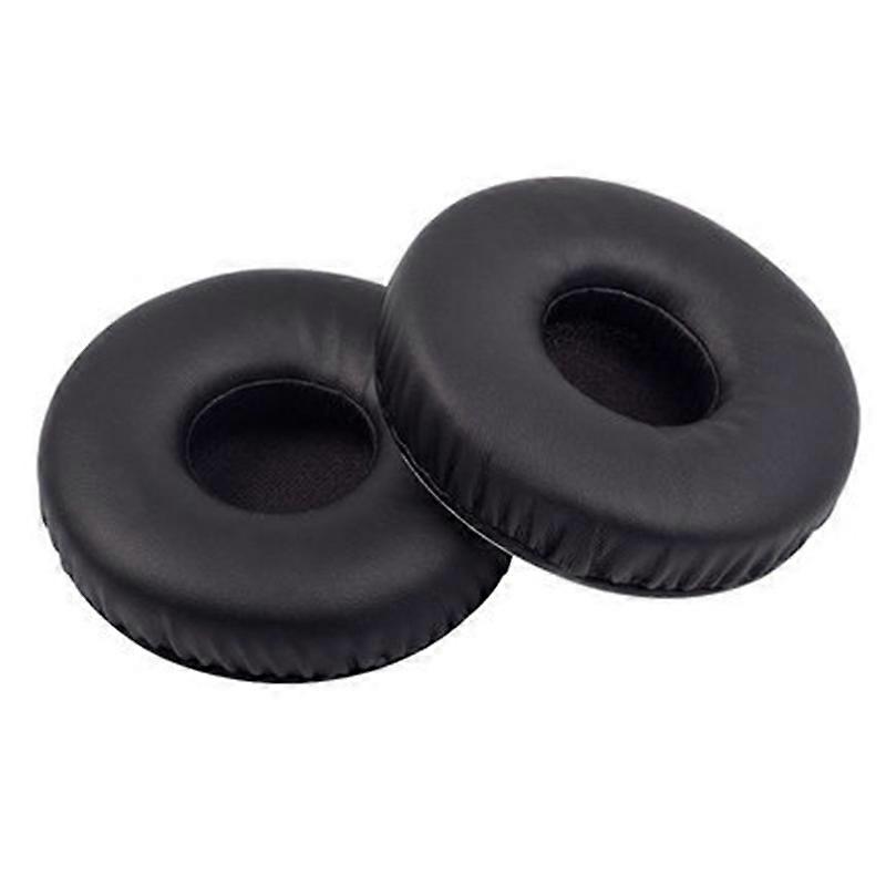 Ear Pads Replaceable Earphone Accessories 75mm Sleeve Black
