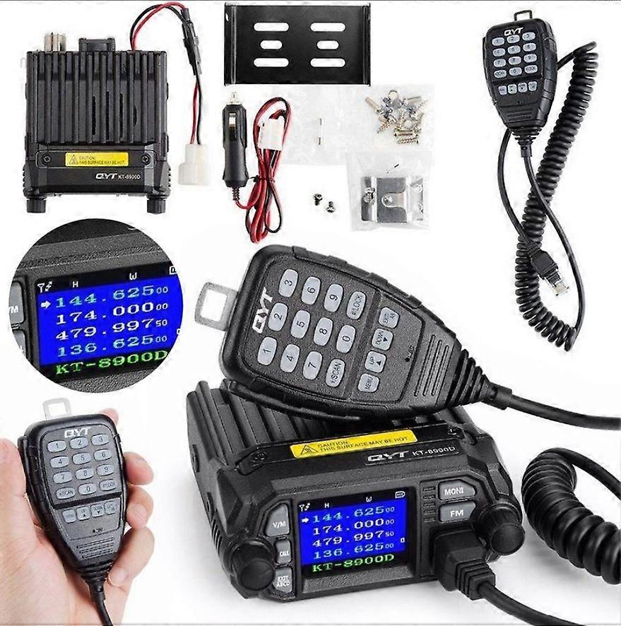 Qyt Kt-8900d 25w Vhf/uhf Mobile Radio Duobander