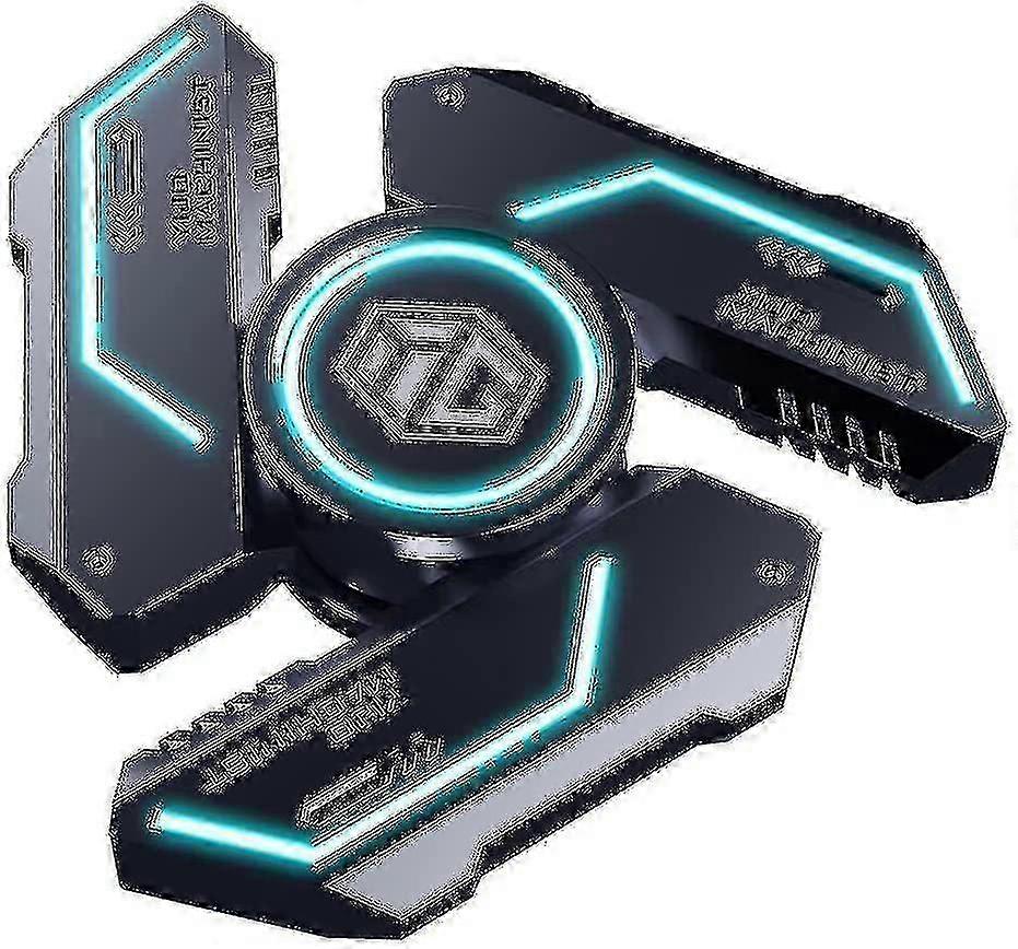 Metal Fidget Spinner with Glowing Lights