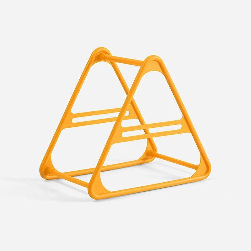 Hanger Storage Rack PP Triangular Rounded Design Shelf Multifunctional Organizer