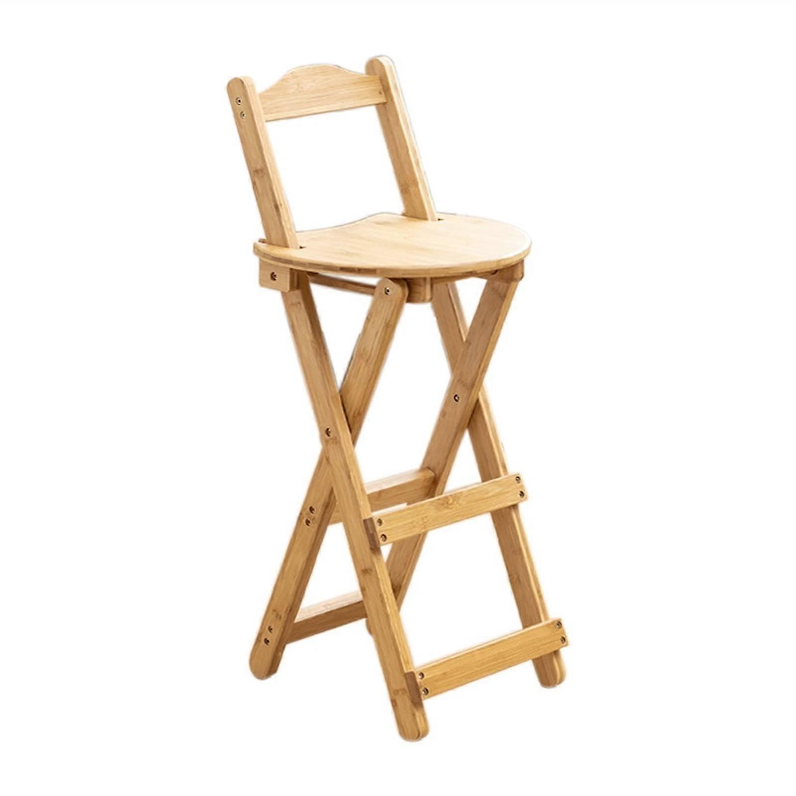 Modern Simple Wooden Folding Stool for Dining Bar