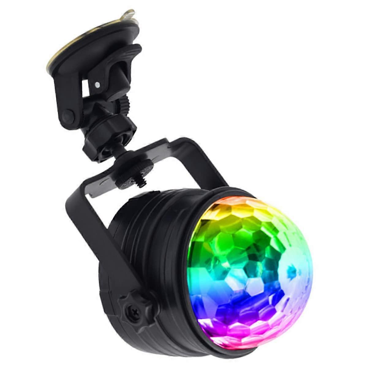 9W Disco Ball Lamp Sound Activated LED Stage Light with Remote Control for Parties, Auto Mode, Family and Girls