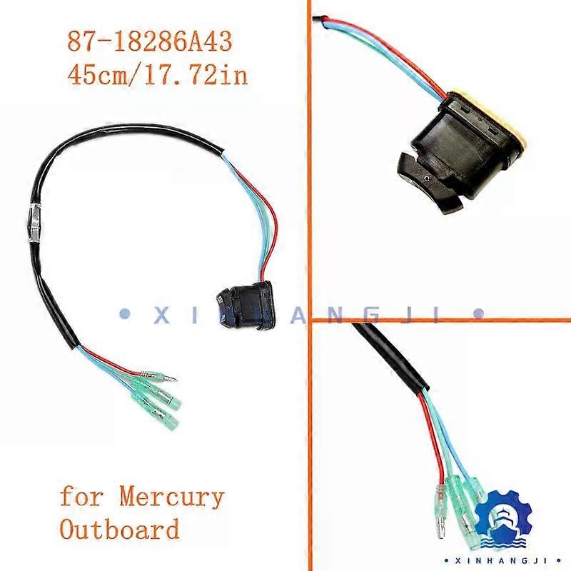 87-18286A43 Power Trim &Tilt Switch för Mercury utombordare 881170A1 881170A2 Fjärrkontroll Båttillbehör