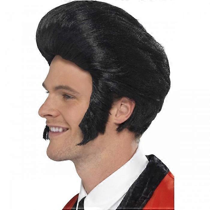 Smiffys Mens 50s Quiff King Wig