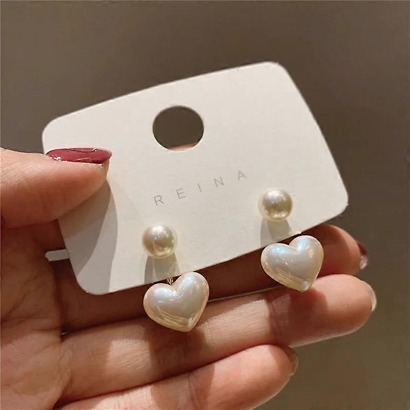 经典珍珠耳环：复古风格，宴会纪念品