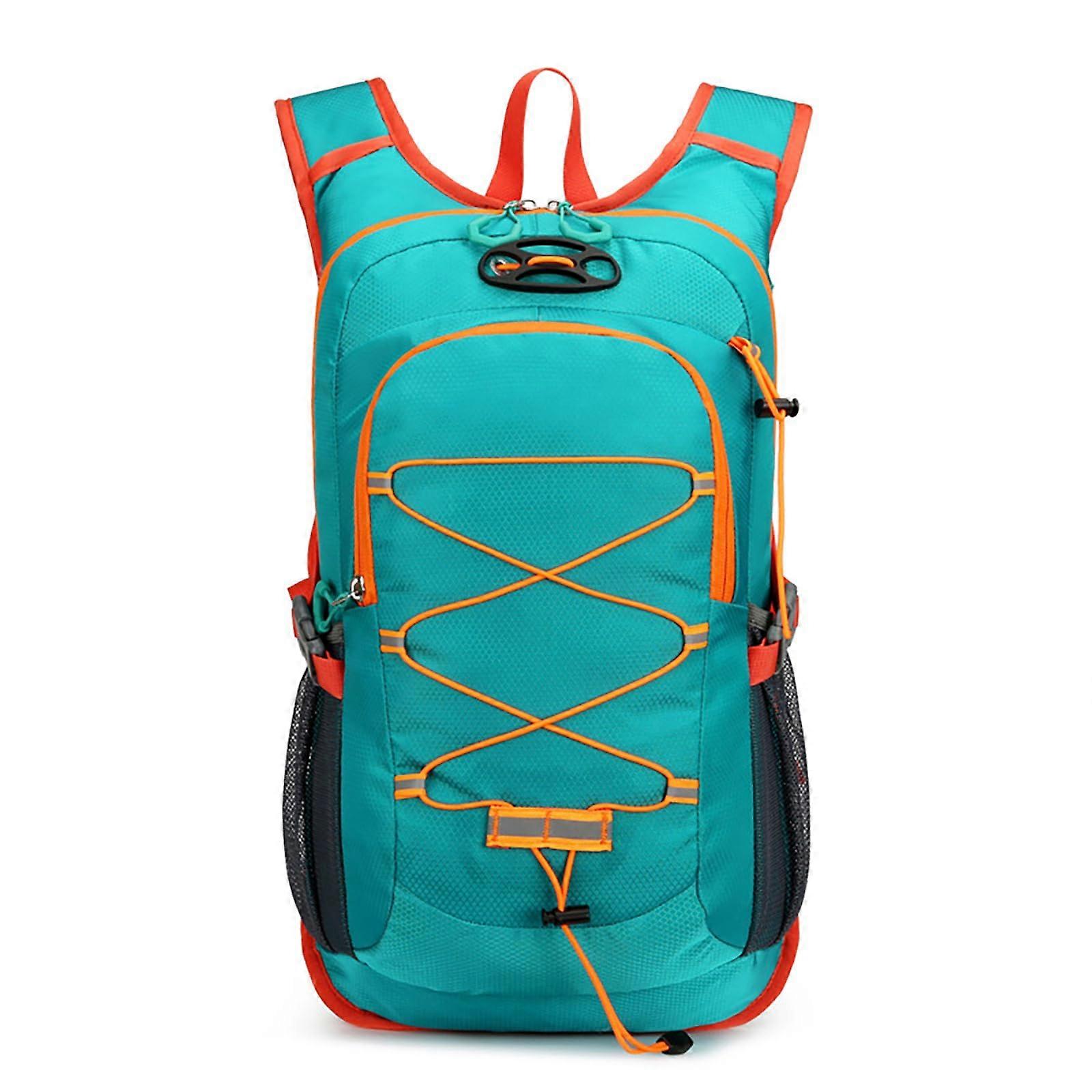 Bicycle Backpack 35L Lightweight Hiking Daypack for Men in Green - Outdoor Travel Camp Pack with Water-Resistant Material