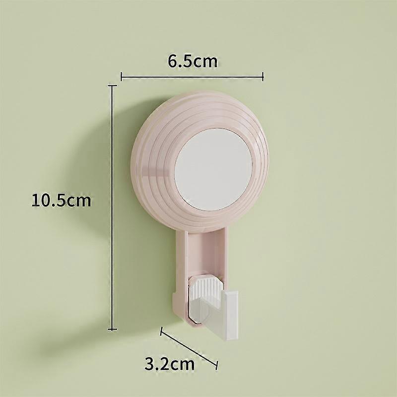 1pc Strong Suction Cup Hook With No Punching Hole Vacuum Adhesive On The Back Of Bathroom Door No Trace Wall Adhesive Bathroom T