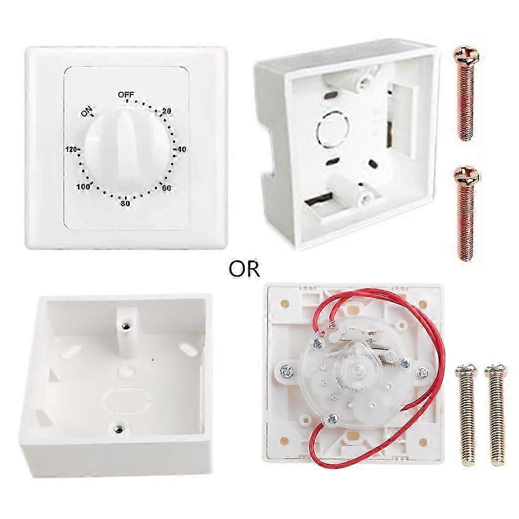 30/60/120 Min Intelligent Timer Switch Countdown High Power Timing Control