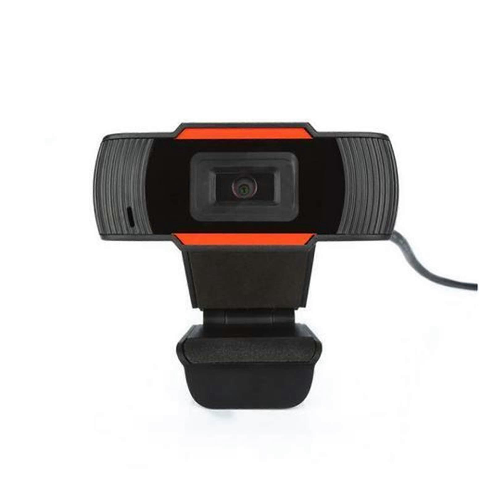 Computer Camera 1080HD Webcam Computer PC Webcam USB Driver-free Microphone for Live Video Call Conference Work Direct Sales (Color: B)