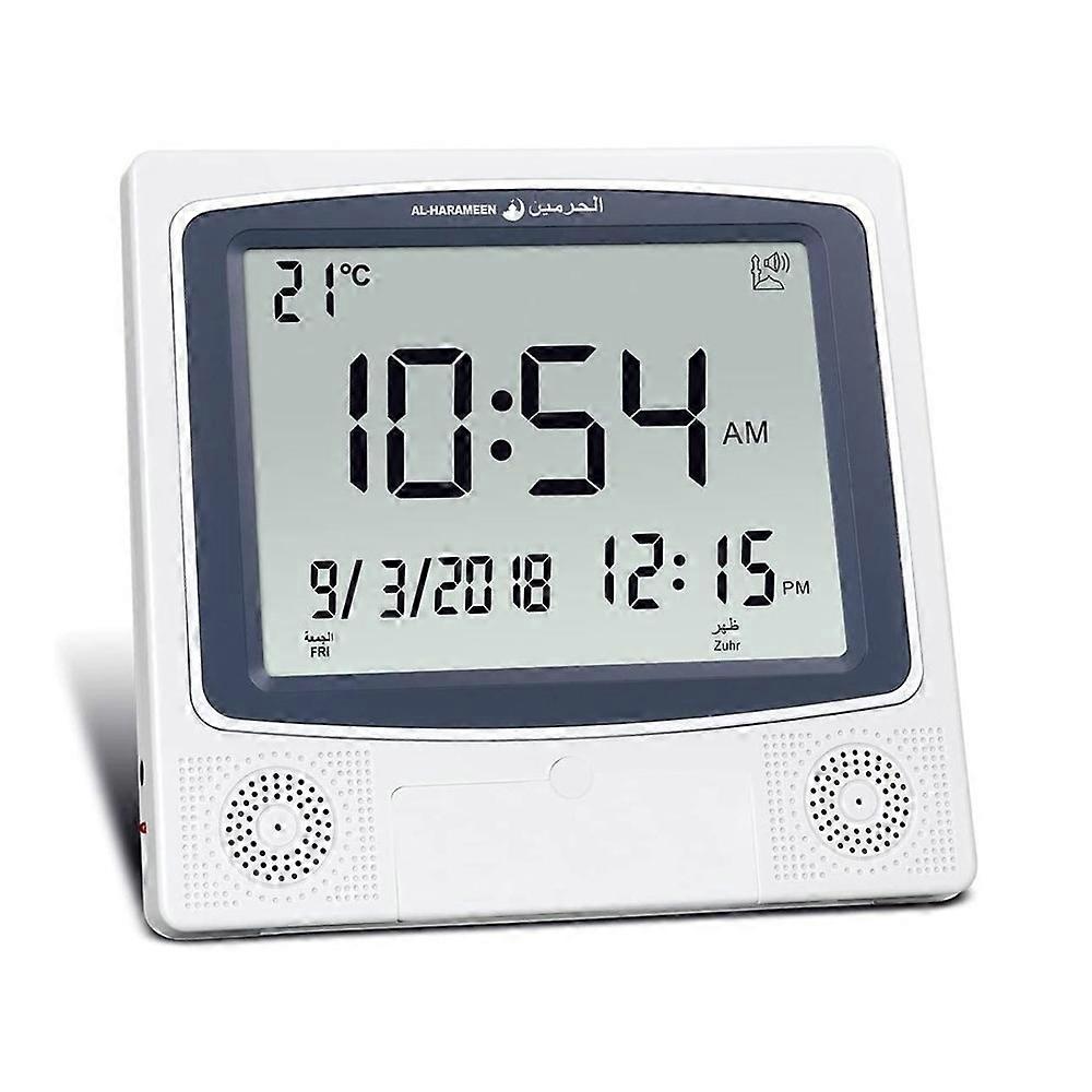 Desktop Digital Perpetual Calendar Study Alarm Clock