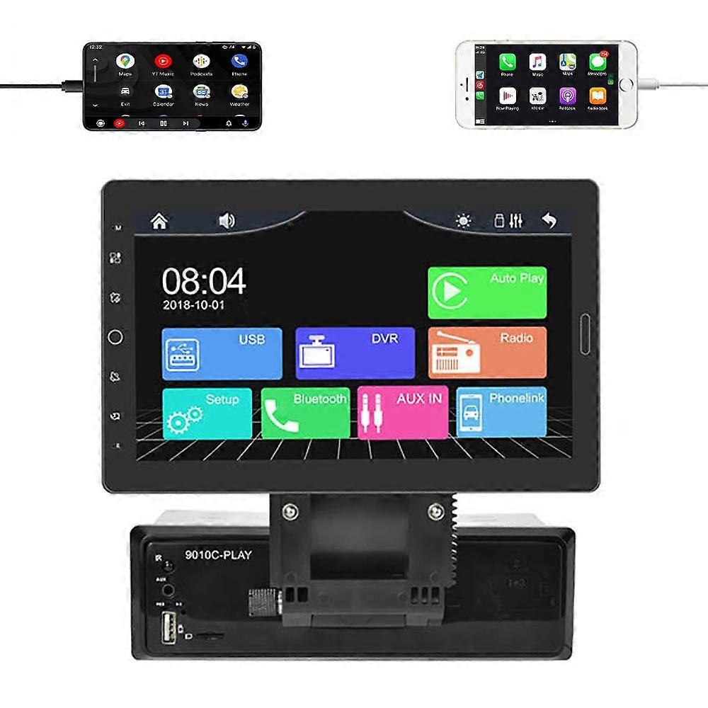 1310C 10.1 inch Car Full Screen Touch HD MP5 Wired Carplay Player, Style: Standard