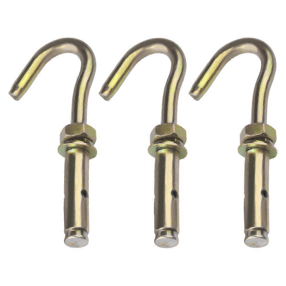 Expansion Screw - Stainless Steel Expansion Bolts with Open Hook, M10100(90°), 5 Pieces for Heavy-Duty Applications