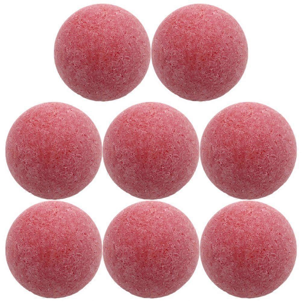 8 sztuk 36mm Stylowe piłki do piłkarzyków do gry Scrub Zamiennik Oficjalne piłki do gry stołowej Piłki do piłki nożnej (czerwone)