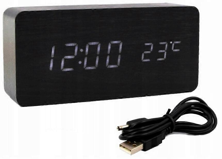Alarm Clock Black 15cm