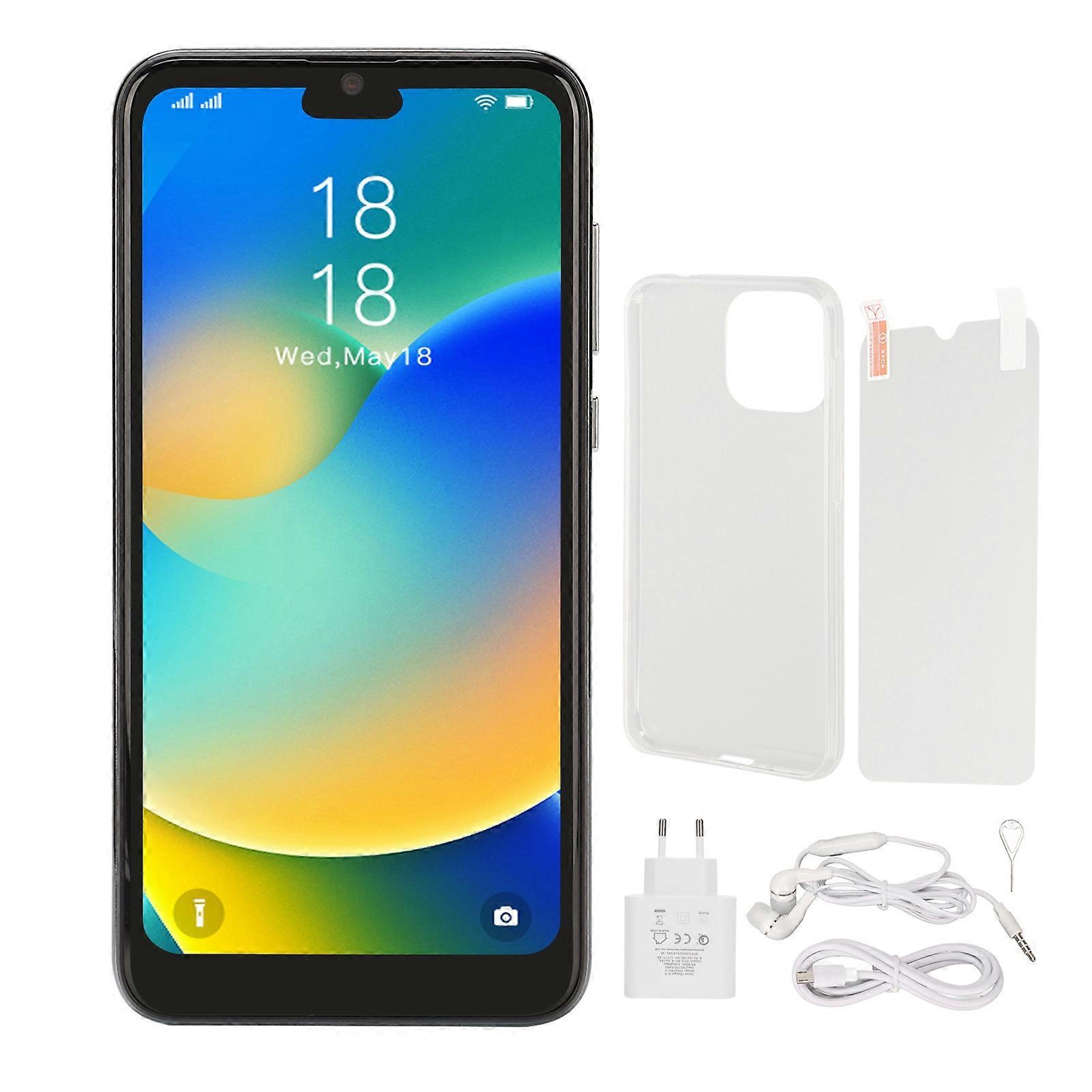 I14proMax Smartphone for Android 11.0 6.1in 4GB RAM 32GB ROM MTK6889 Mobile Phone Front 8MP Rear 16MP 1440x3200 Gold