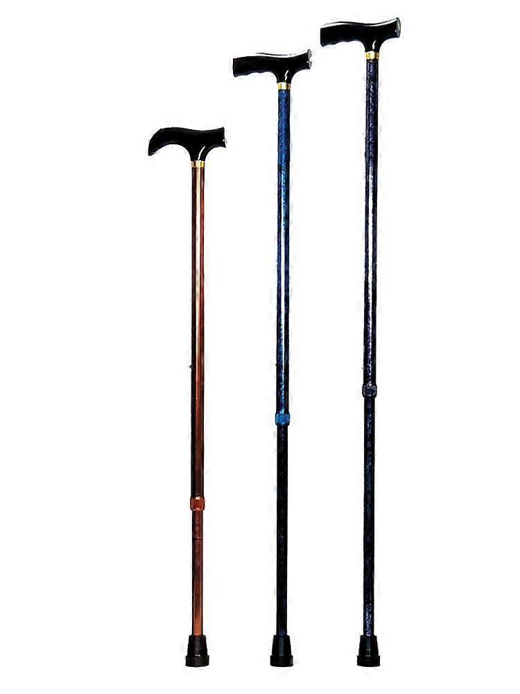 Steppin' Out THandle Cane, Red Textured Finish
