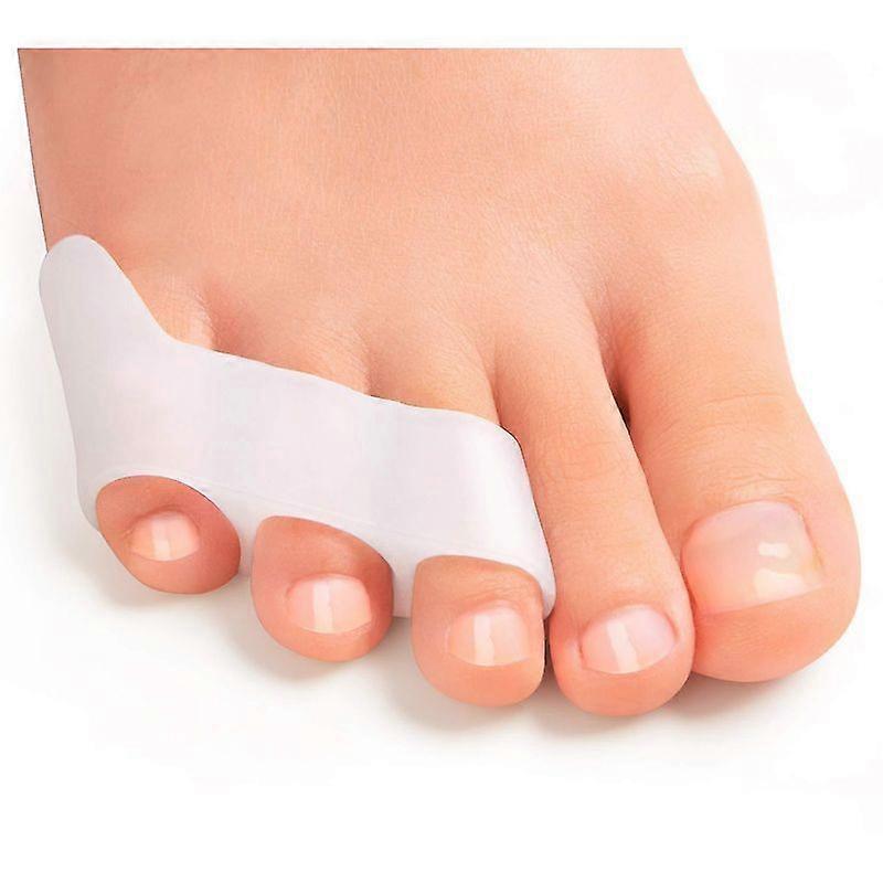 Lebanghui Little Toe Separators To Correct Overlapping Toes, Gel Toe Separators For Pinky Toes Separation And Protection 4pcs
