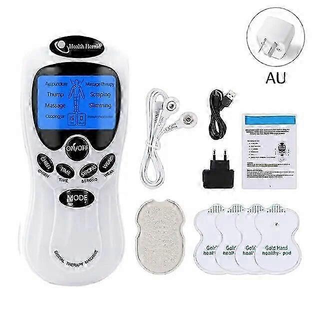 8 أوضاع عشرات وحدة EMS محفز العضلات العلاج الطبيعي Microcurrent منخفض التردد نبض مكافحة السيلوليت الكهربائية مدلك الجسم EMS