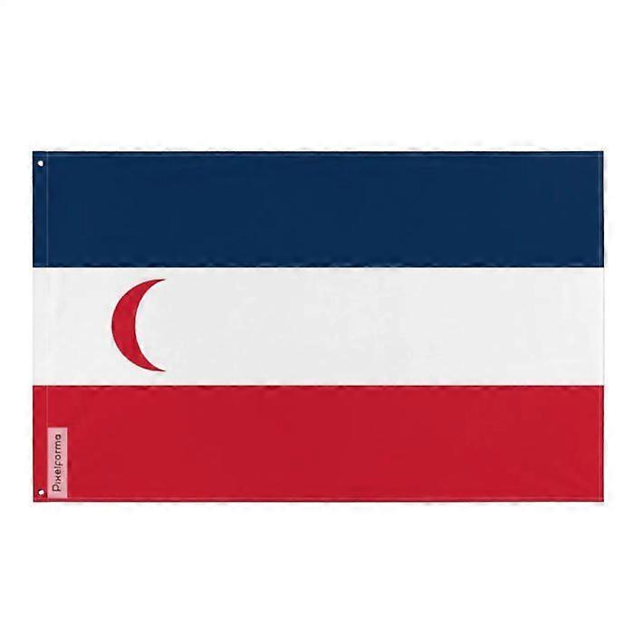Flag of Madagascar under French protectorate – 192 x 288 cm – Polyester – Iron eyelets – Durable