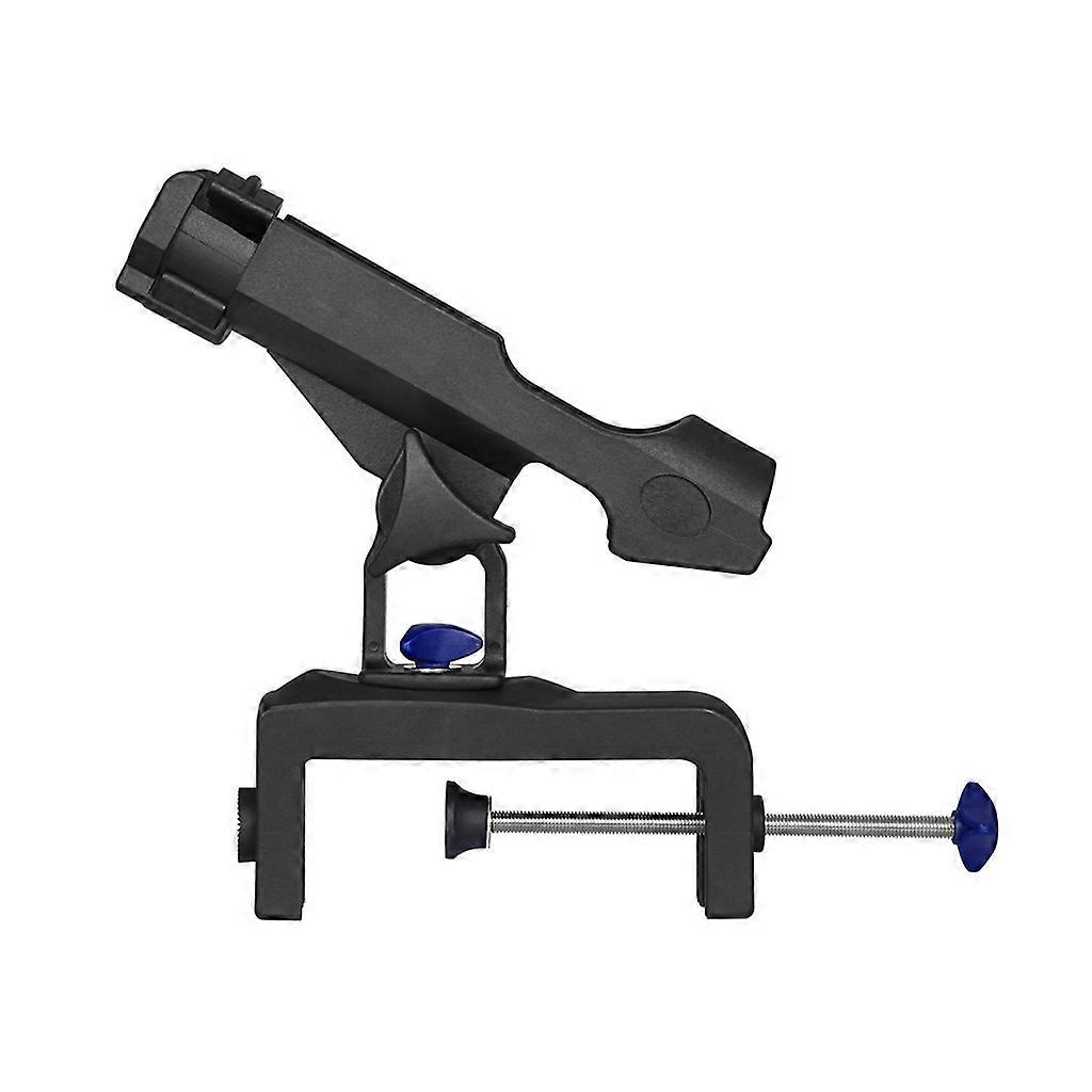 Fishing Rod Holders for Boats with Large Clamp Opening 360 Degree Adjustable Fish Pole Racks Folding Holder Multicolor