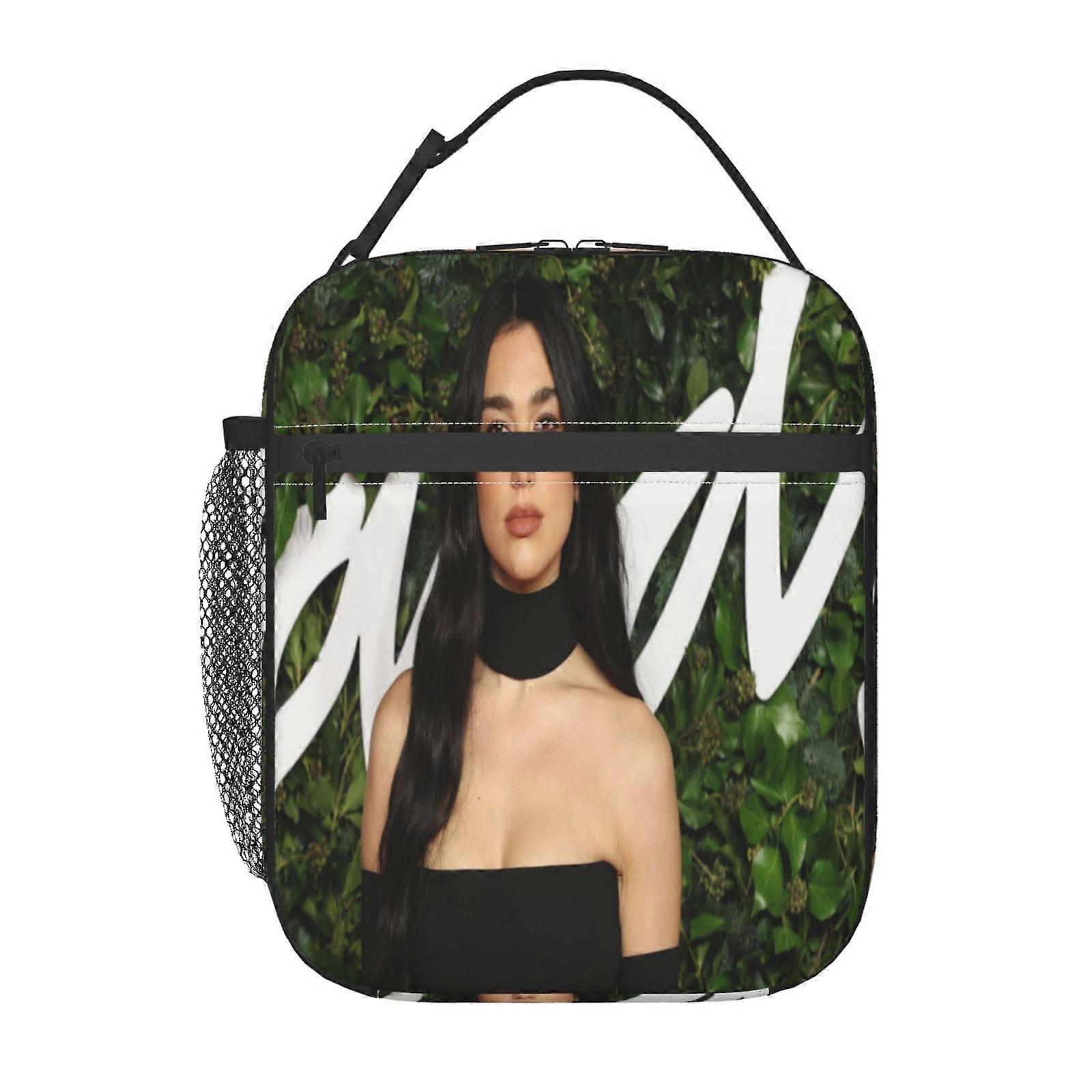 w90 Dua Lipa Lunch Boxes 3-σε-1 Πολυλειτουργική Tote, Περιλαμβάνει Θήκη Σκεύους &; Παγοκύστη, Ιδανικό για Επαγγελματικά Ταξίδια n90