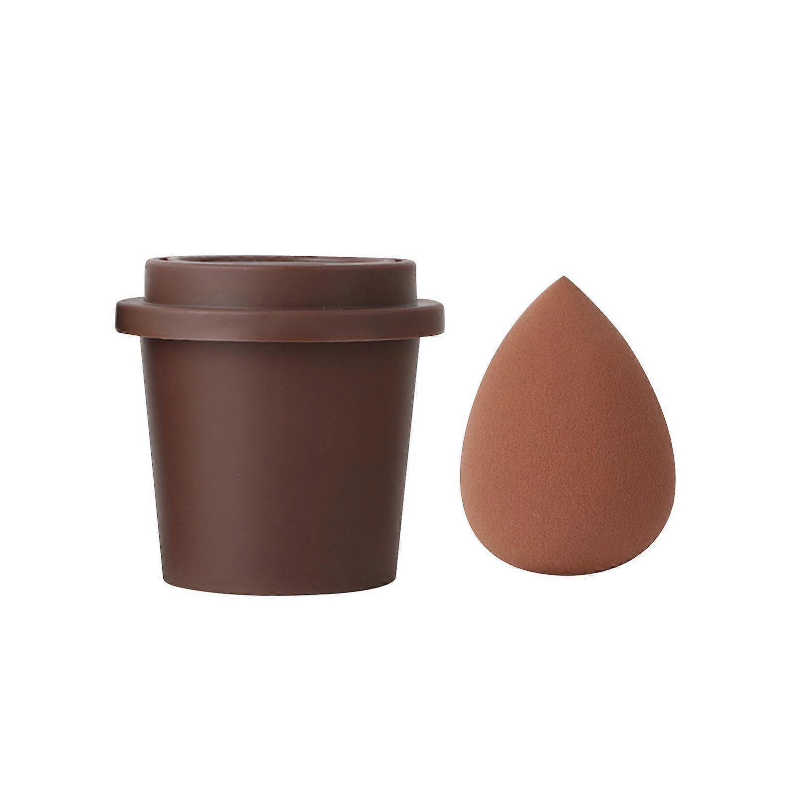 Makeup Sponge Holder Makeup Sponge Blenders Storage Rack Egg Shaped Portable