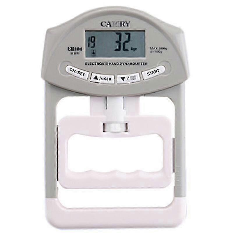 Automatic Recording Digital Grip Strength Gauge by Cisea 200 lbs/90 kg Capacity