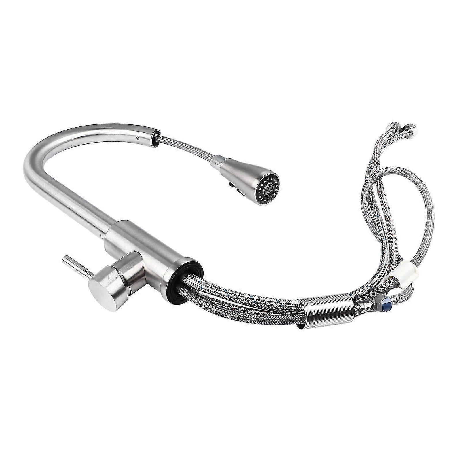 ステンレス鋼360°回転可能なプルダウン噴霧器シンク蛇口