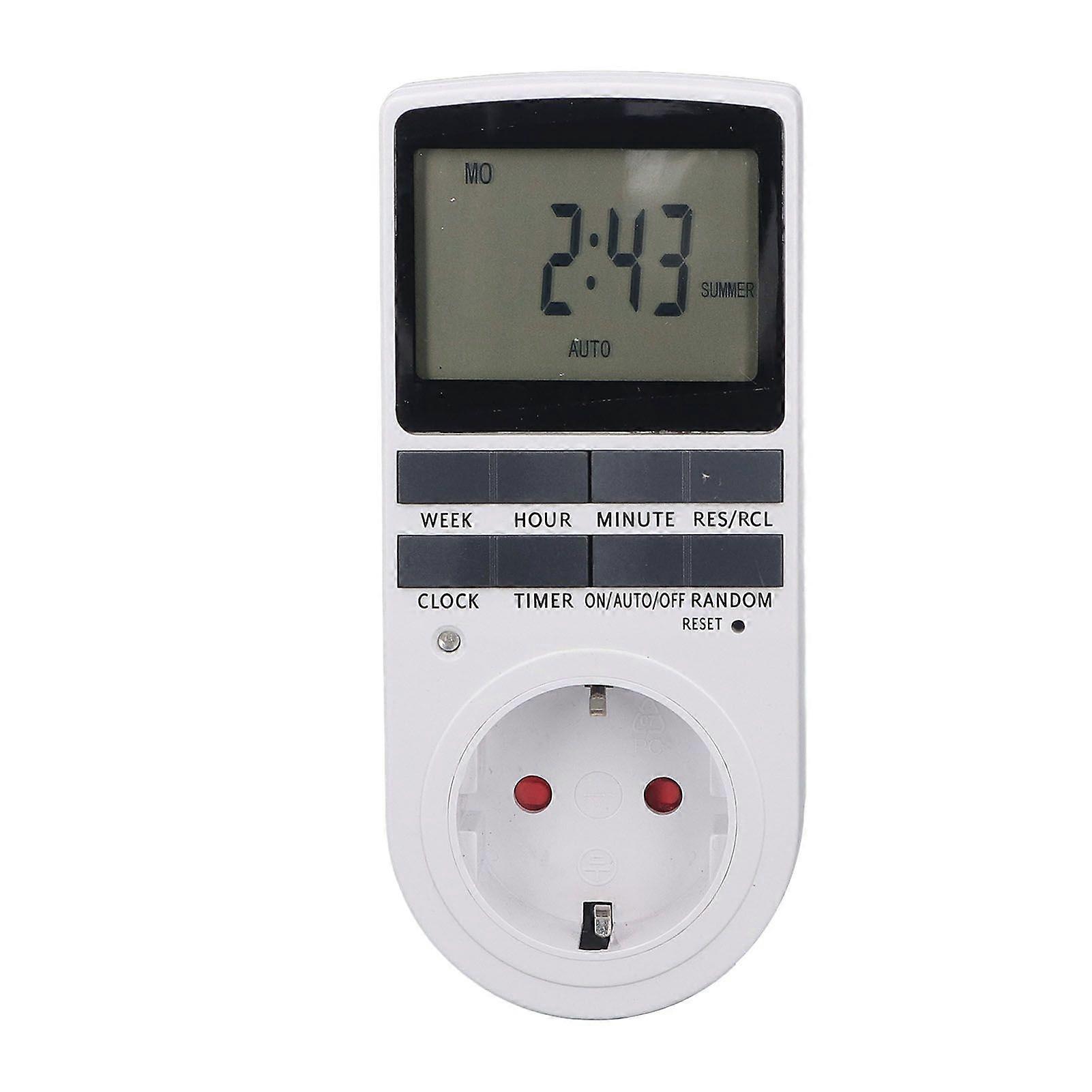 High quality  Large screen timer socket intelligent electronic timer switch