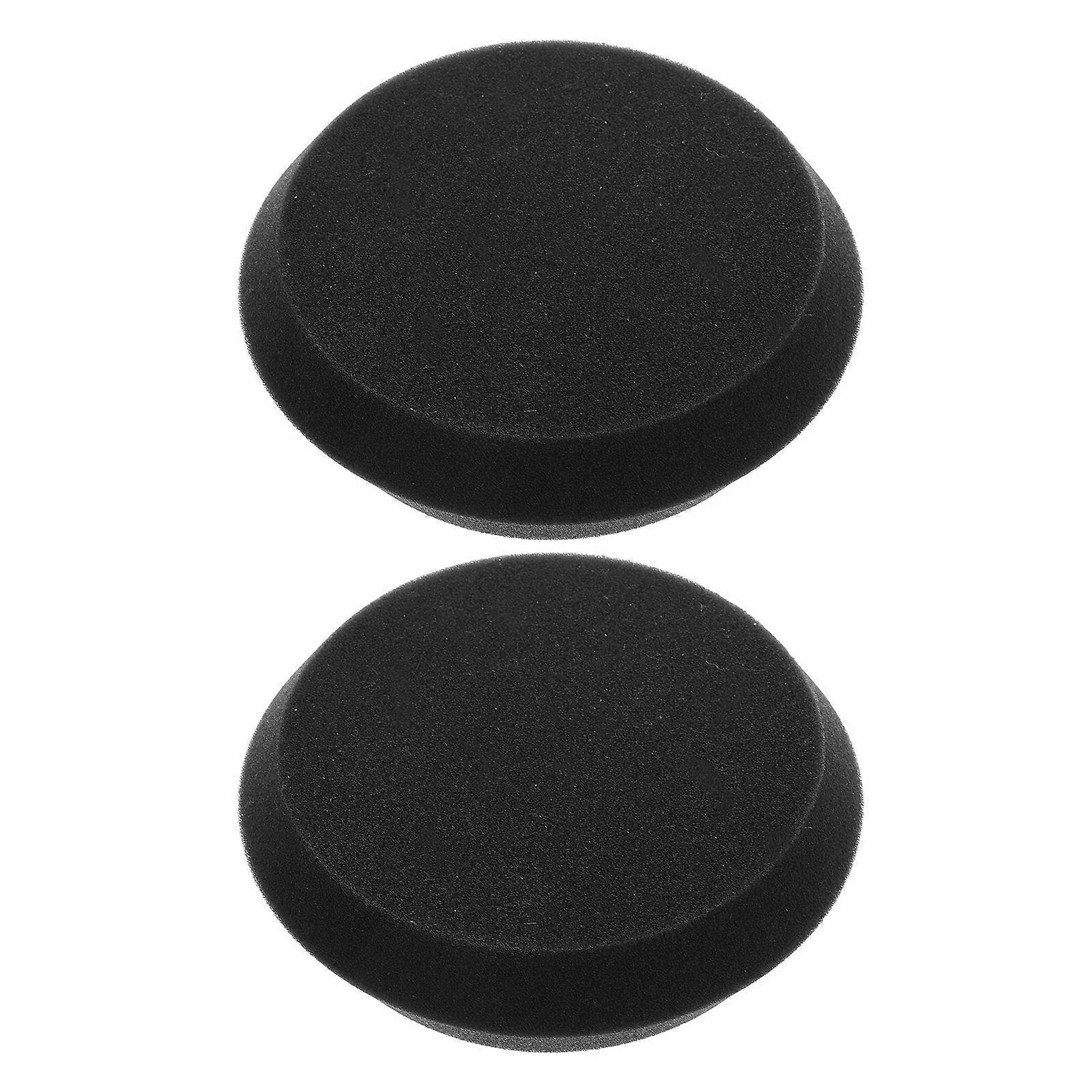 2 éponges de polissage de boules de bowling, tampons de nettoyage ronds polyvalents pour la réparation des rayures et la restauration de surface, kit compact léger pour améliorer