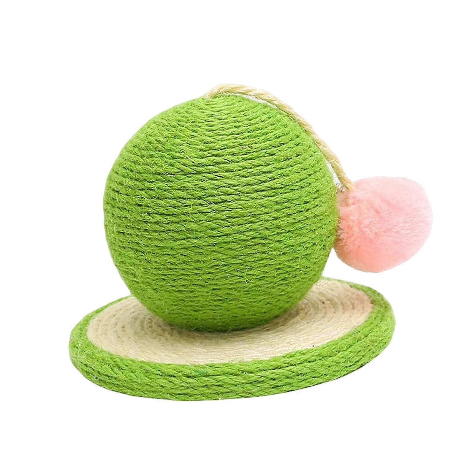 Sisal Scratching Toy Furniture Protector Exercise Cat Scratcher Ball for Playing