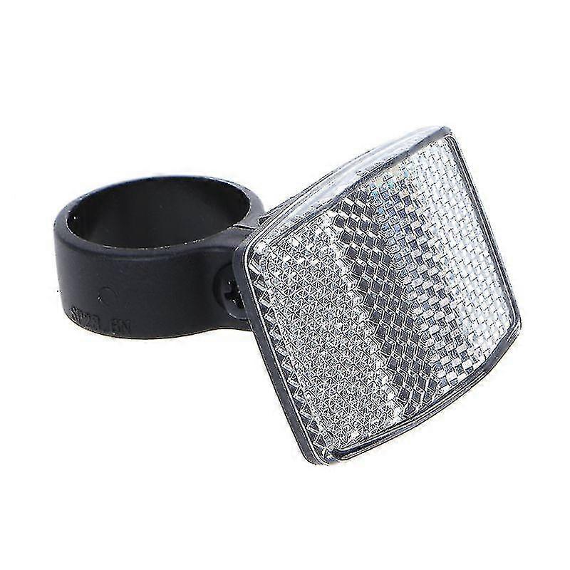 Safety Warning Reflector for Bicycle - Durable Plastic Rear Reflector Light for Enhanced Visibility and Safety