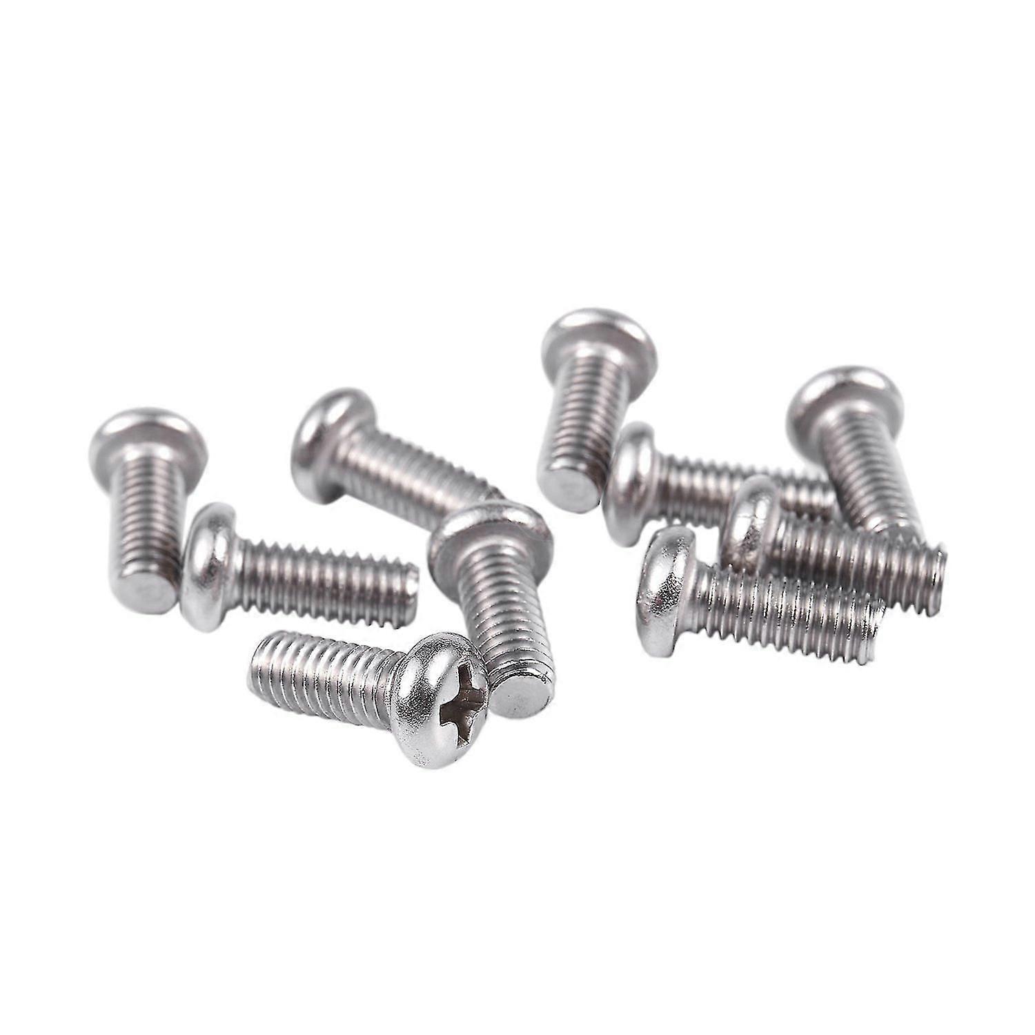 10 قطع حامل شاشة LCD لتلفزيون الكمبيوتر مع برغي تثبيت M4x10 مم