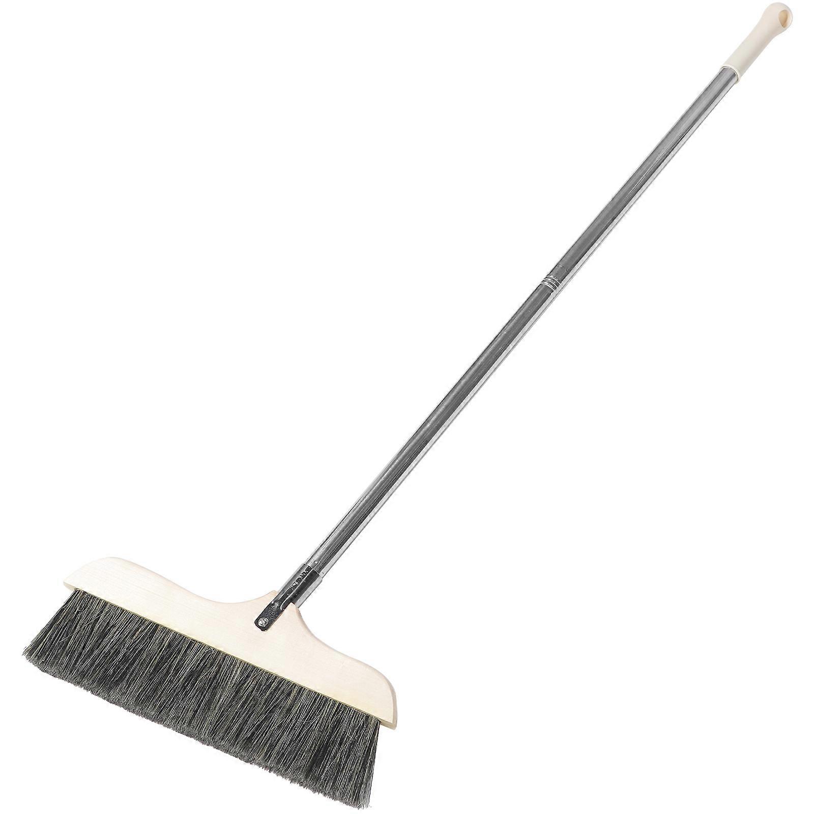 Soft Broom With Detachable Head Telescopic Long Handle Indoor Sweeping Brush For Efficient Cleaning Tight Spaces Easy To Store Household Use